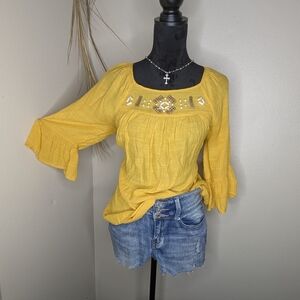 Yellow Blouse